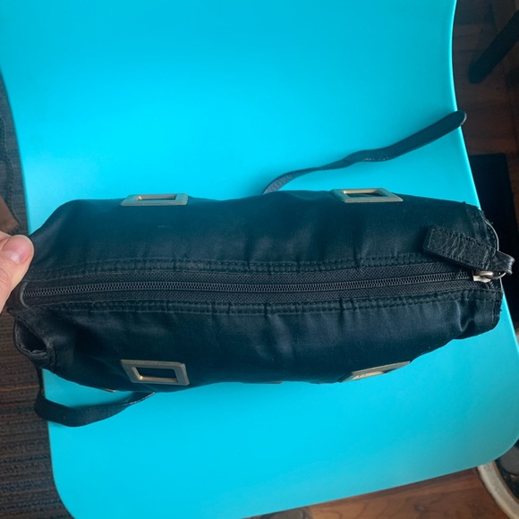 Vintage Prada Black Satin Art Deco Bag -100% Authentic & Great Condition! - Picture 11 of 14